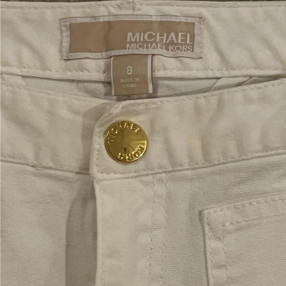 White Michael Kors Pants